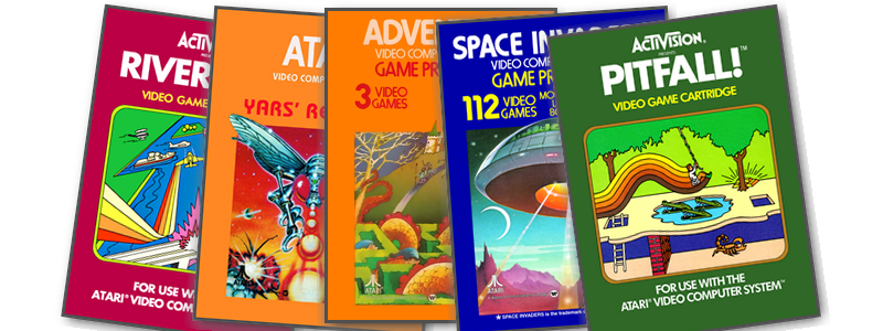 Atari 2600 Top 20 Games banner