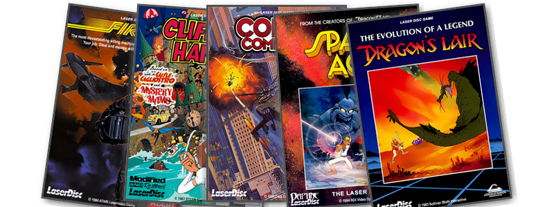 Daphne Top 20 Laserdisc Arcade Games cover