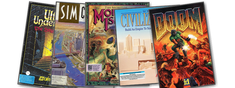 MS-DOS Top 20 Games cover