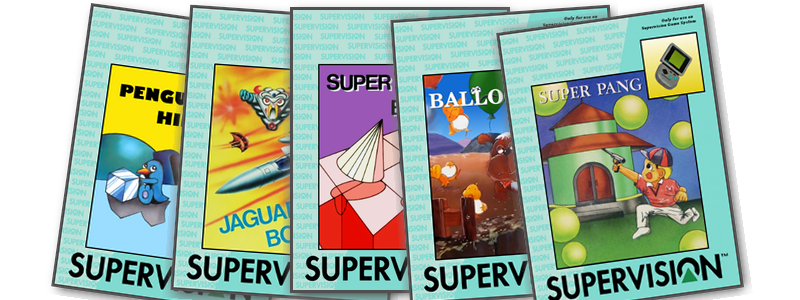 Watara Supervision Top 20 Games cover