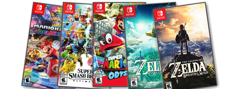 Nintendo Switch Top 20 Games cover