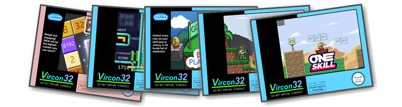 Top 14 Vircon32 Games cover