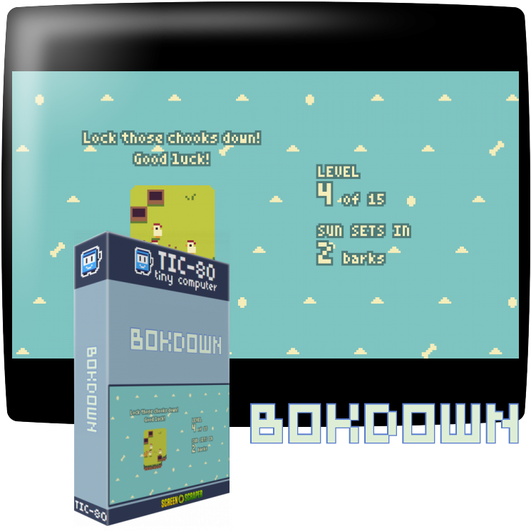 Bokdown (TIC-80 edition)